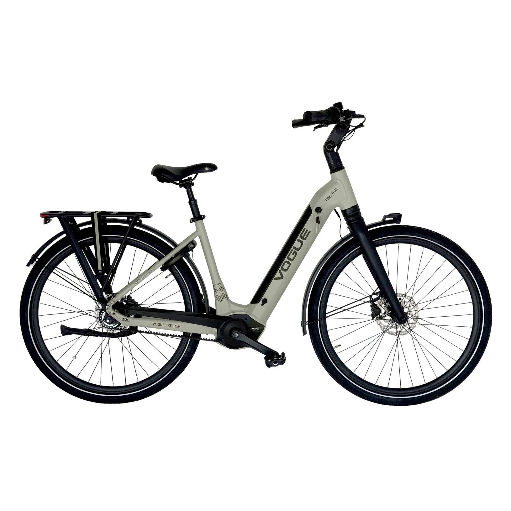 Vogue Prestige Elektrische Fiets - Cement Grey - 48 cm