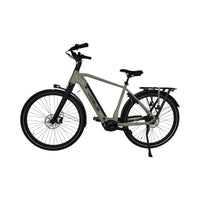 🚲 Vogue Prestige - Cement Grijs – Hoge Instap - Elektrische Fiets