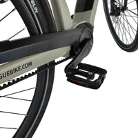 🚲 Vogue Prestige - Cement Grijs – Hoge Instap - Elektrische Fiets