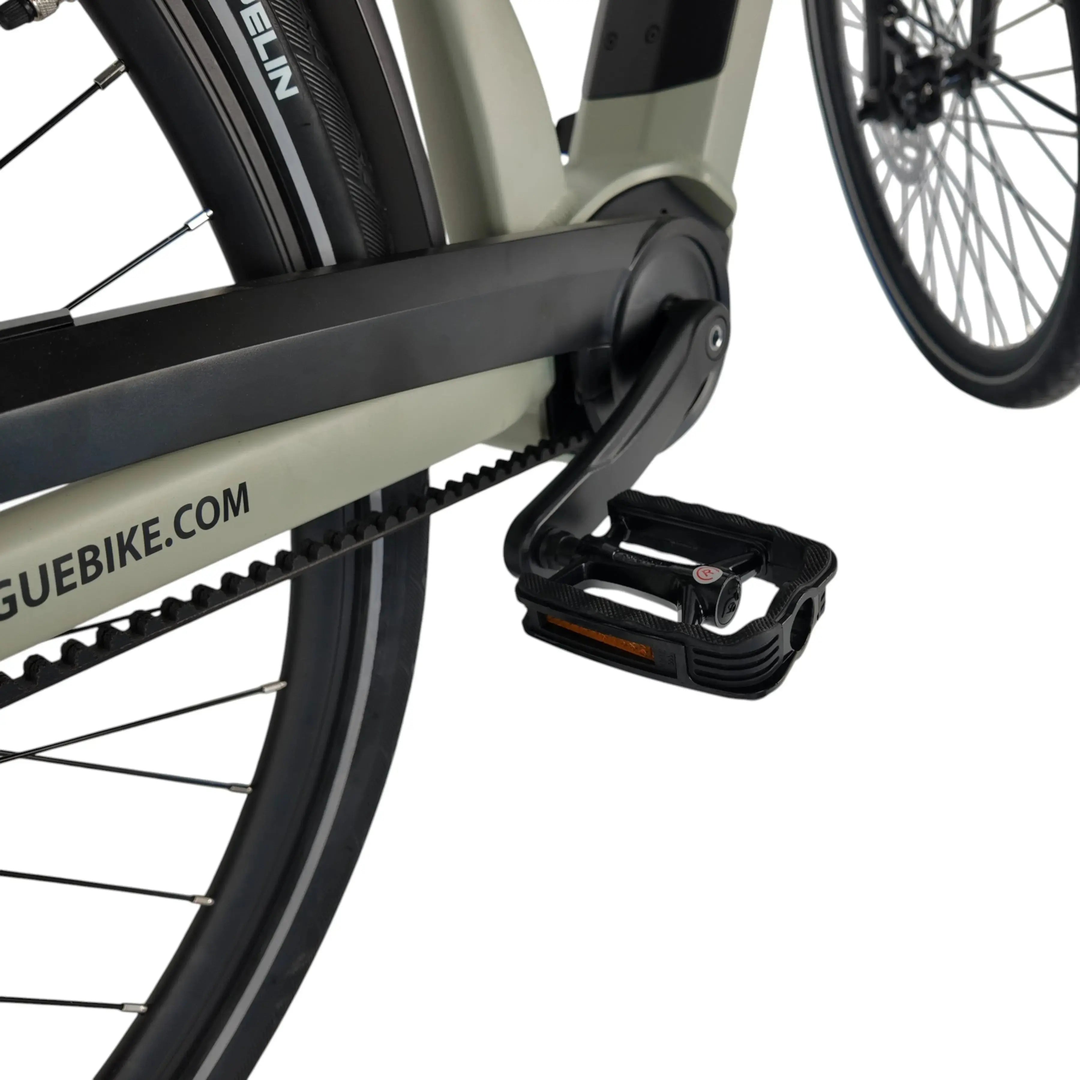 🚲 Vogue Prestige - Cement Grijs – Hoge Instap - Elektrische Fiets