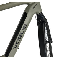 🚲 Vogue Prestige - Cement Grijs – Hoge Instap - Elektrische Fiets