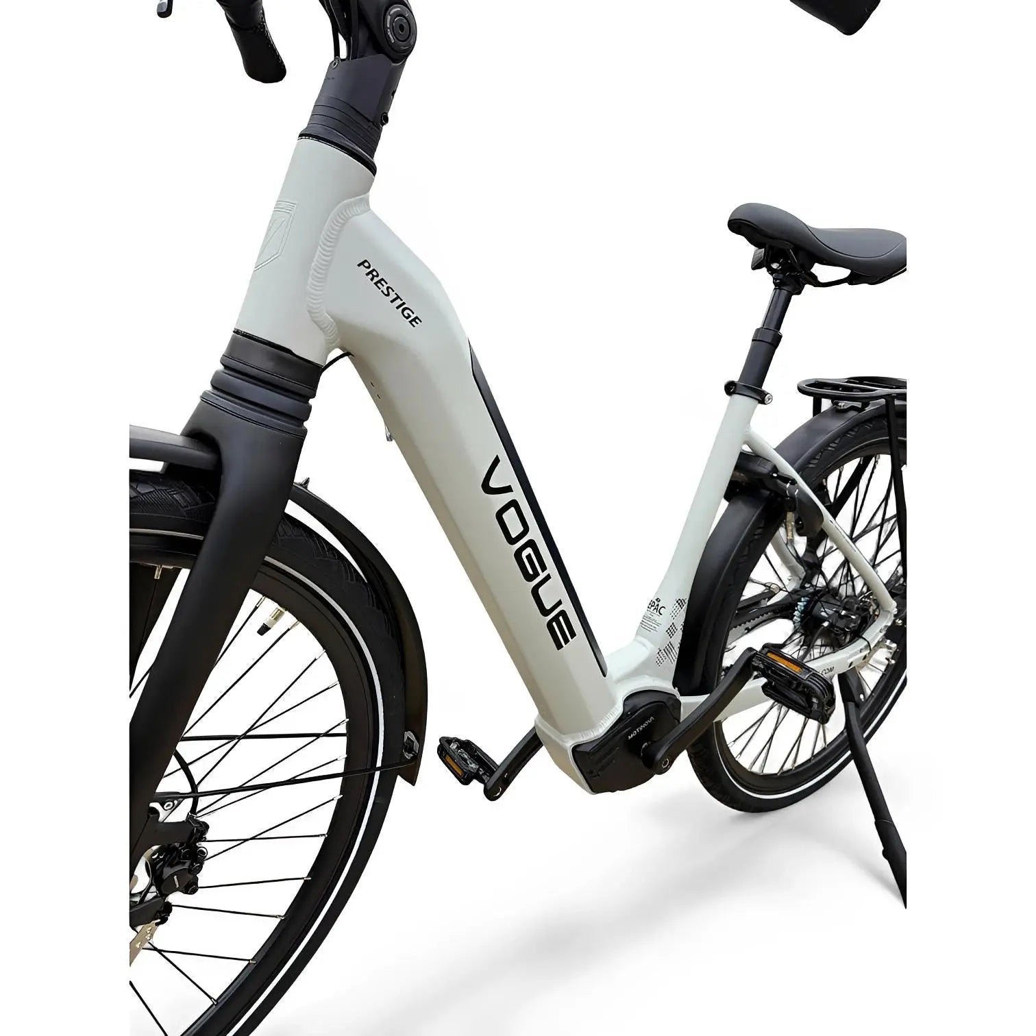 Vogue Prestige Elektrische Fiets - Mat Cool Grey - 48 cm