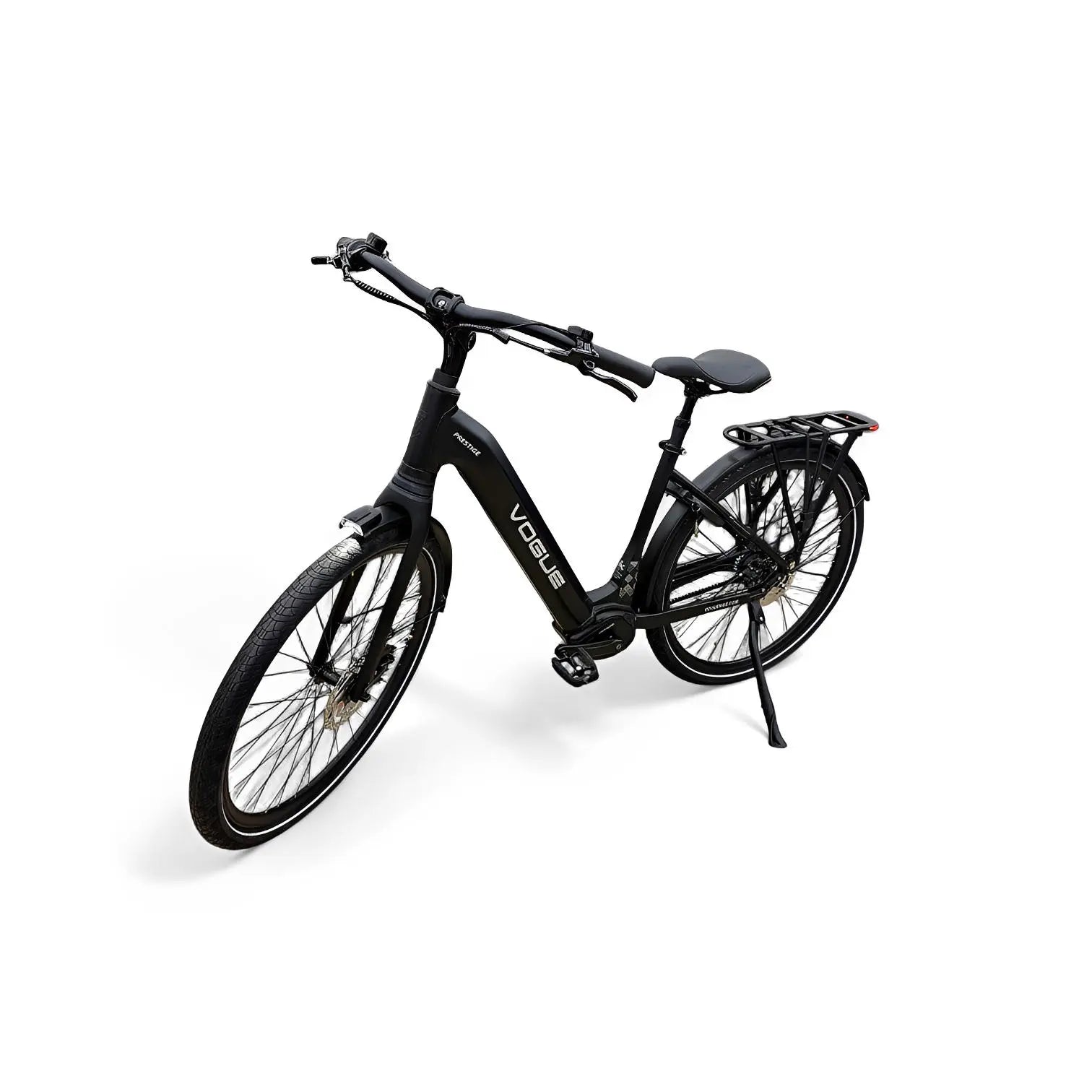 Vogue Prestige Elektrische Fiets - Mat Zwart - 48 cm