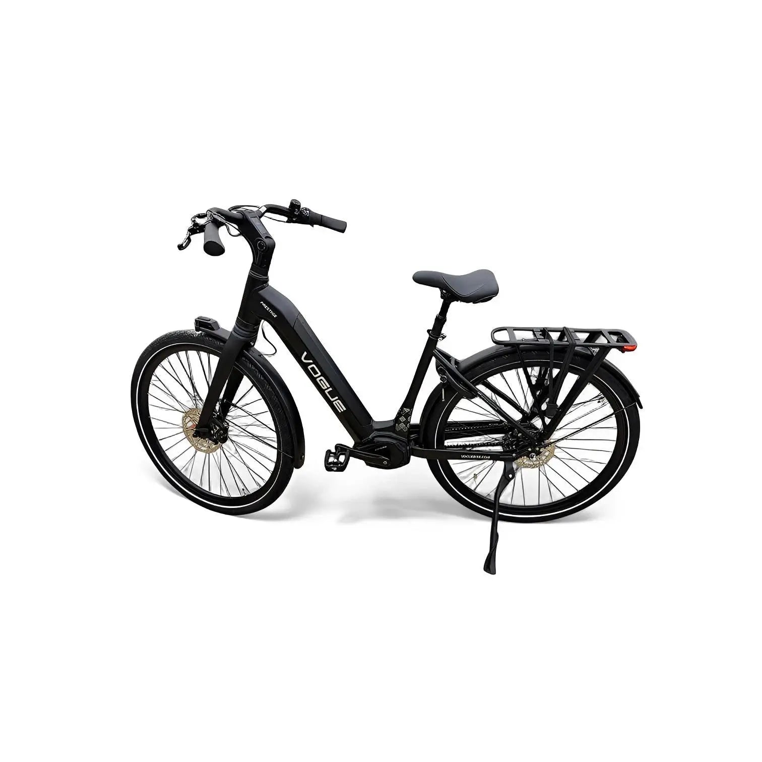 Vogue Prestige Elektrische Fiets - Mat Zwart - 48 cm