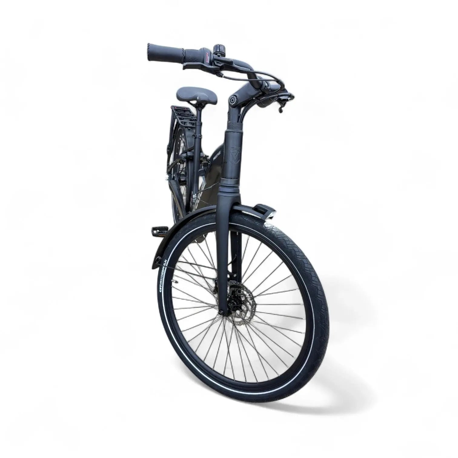 Vogue Prestige Elektrische Fiets - Mat Zwart - 48 cm