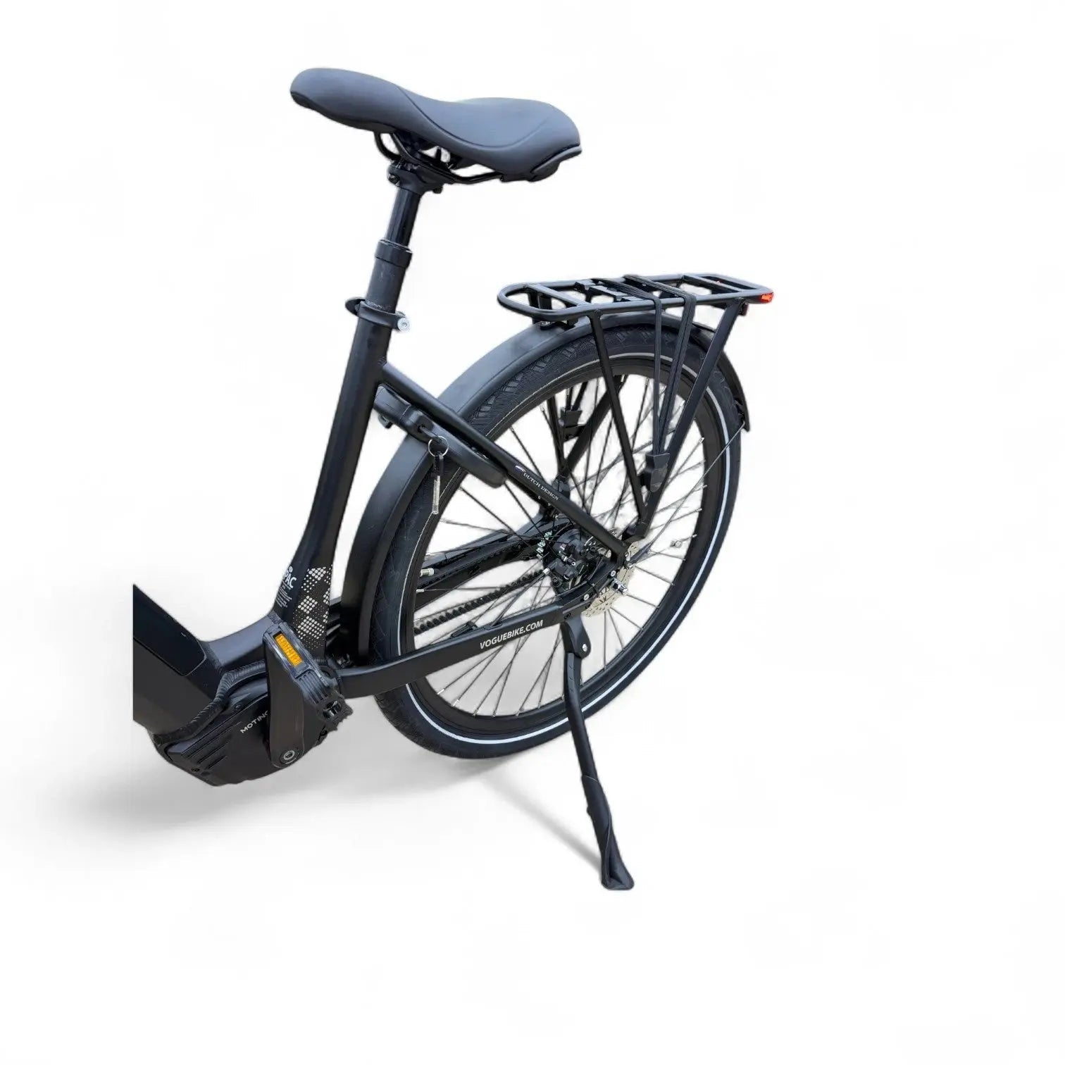 Vogue Prestige Elektrische Fiets - Mat Zwart - 48 cm