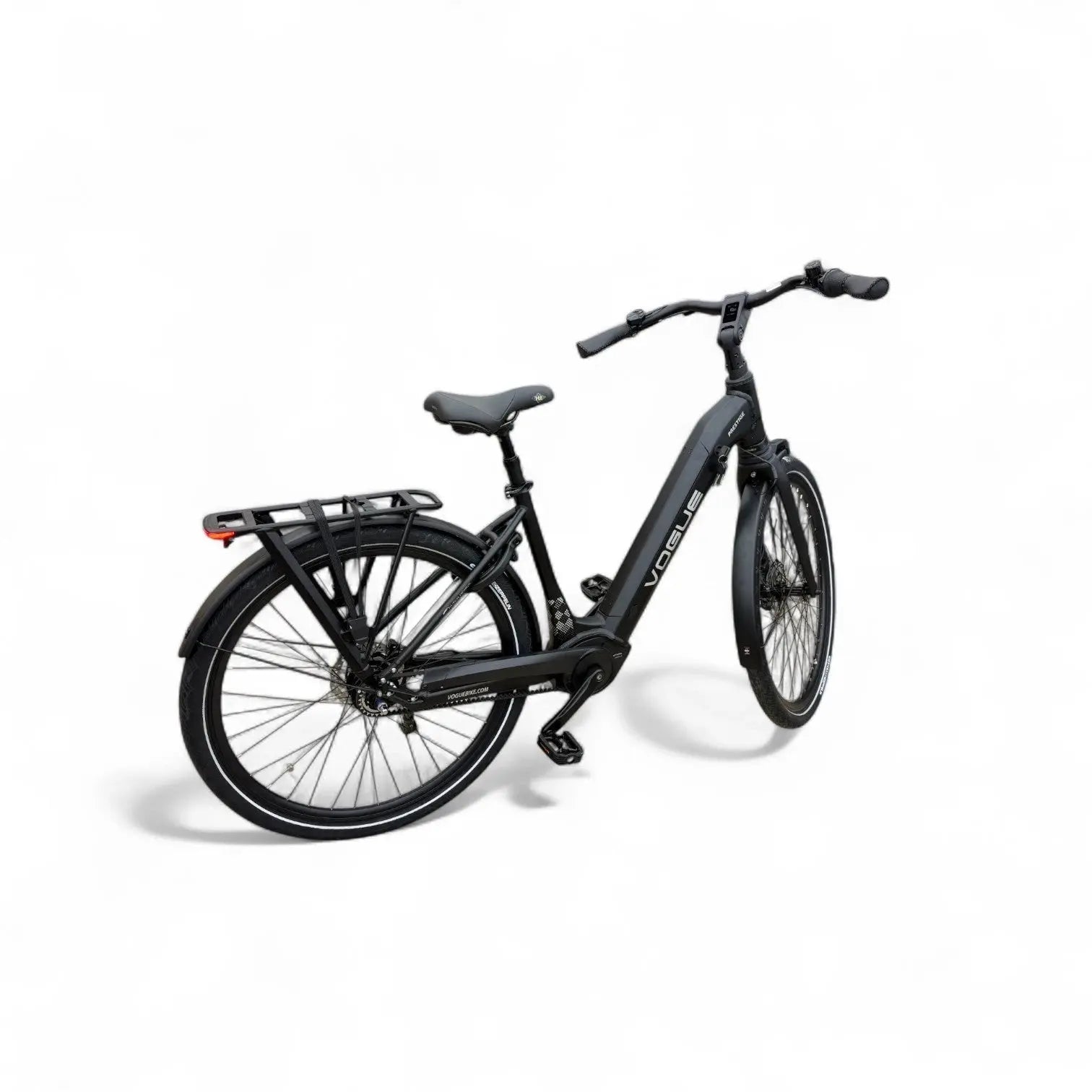 Vogue Prestige Elektrische Fiets - Mat Zwart - 48 cm