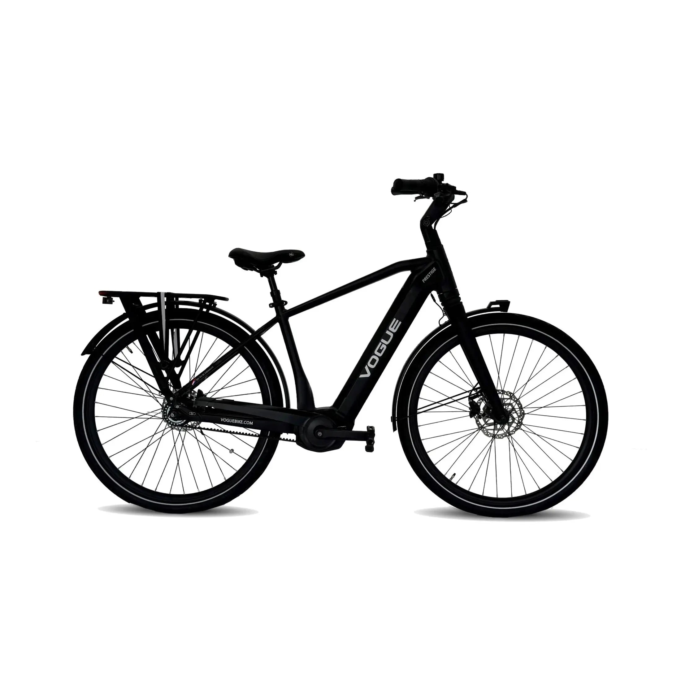 🚲 Vogue Prestige - Mat Zwart – Hoge Instap - Elektrische Fiets