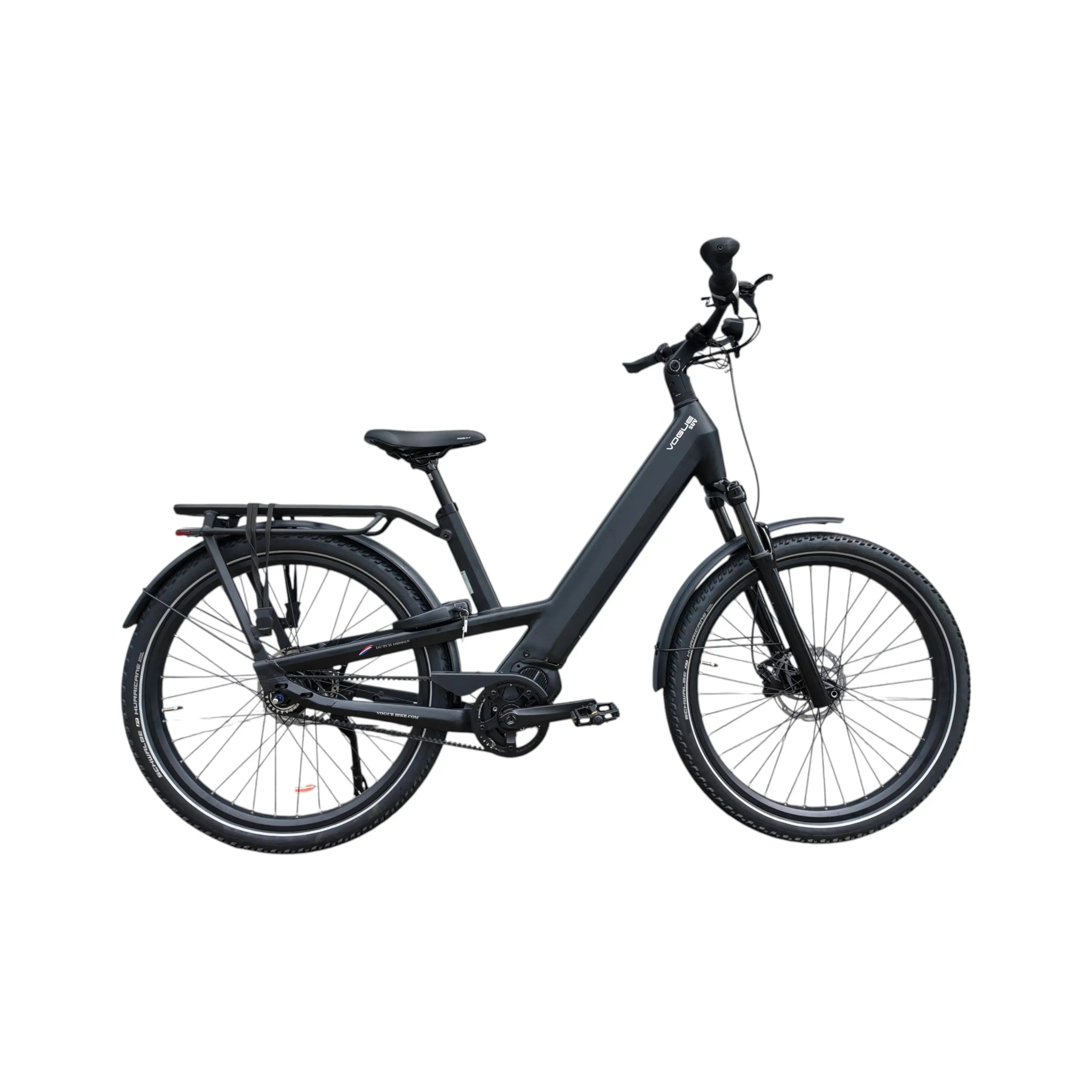 🚲 Vogue SUV – Mat Zwart - Elektrische Fiets - 720Wh