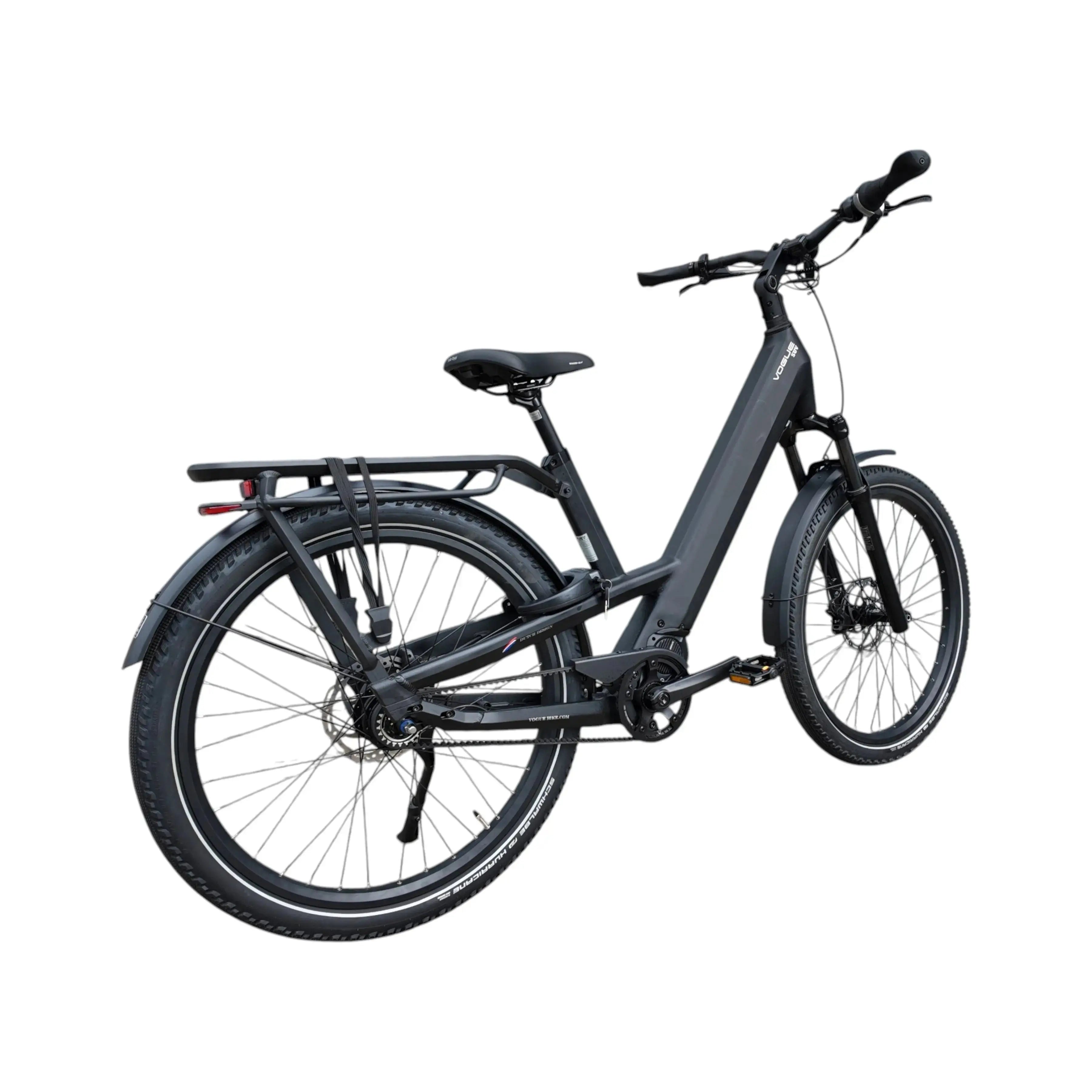 🚲 Vogue SUV – Mat Zwart - Elektrische Fiets - 720Wh