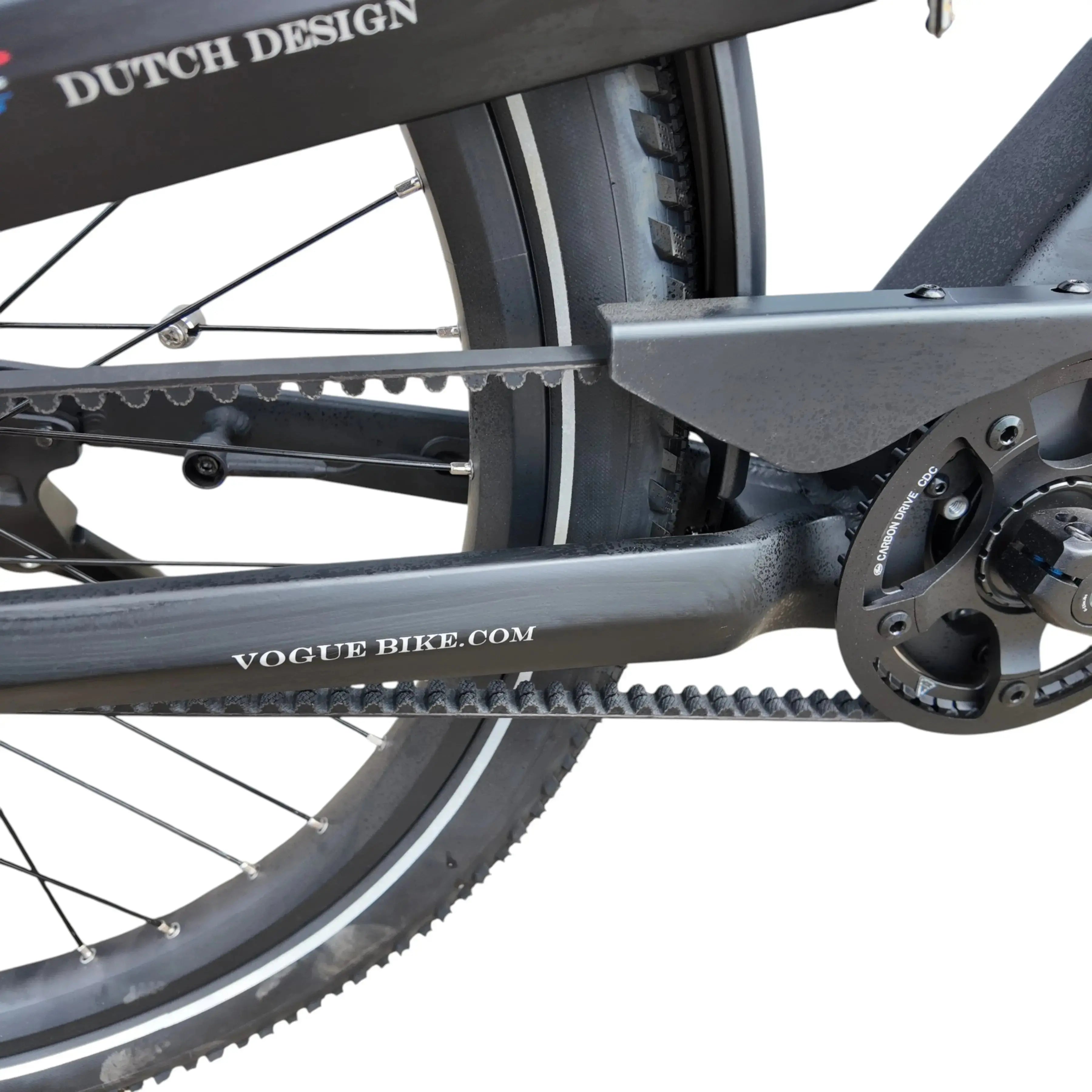 🚲 Vogue SUV – Mat Zwart - Elektrische Fiets - 720Wh