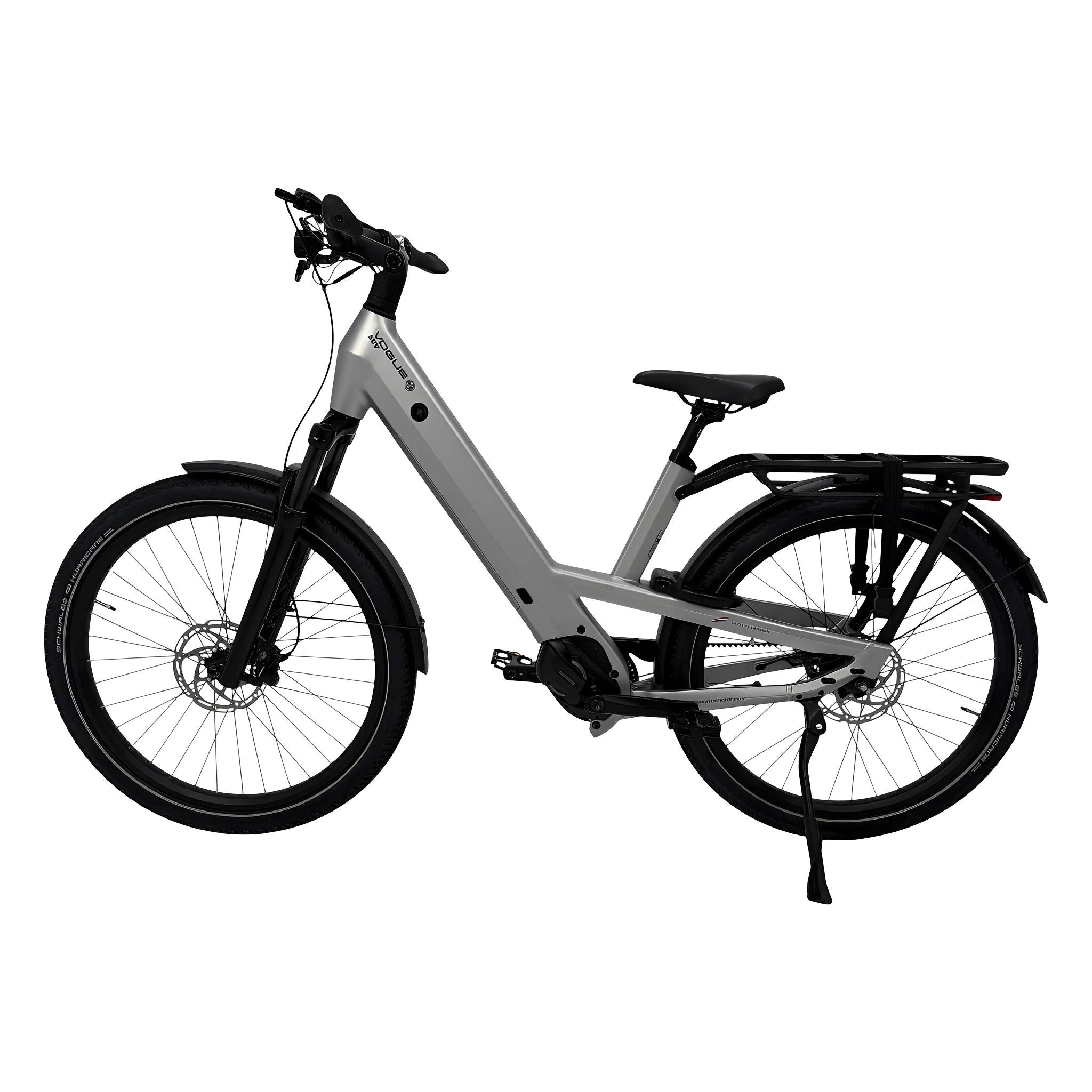 🚲 Vogue SUV – Mat Grey - Elektrische Fiets - 720Wh