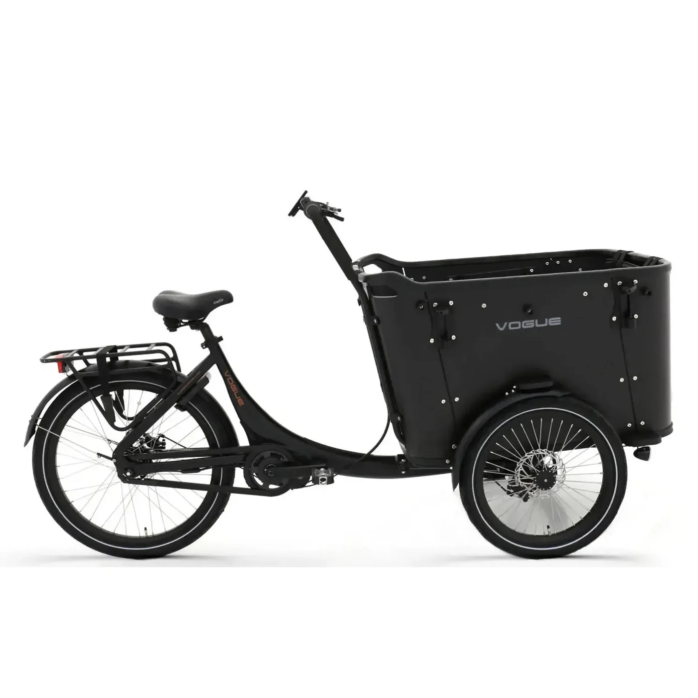 Vogue- Superior - Deluxe- Elektrische bakfiets