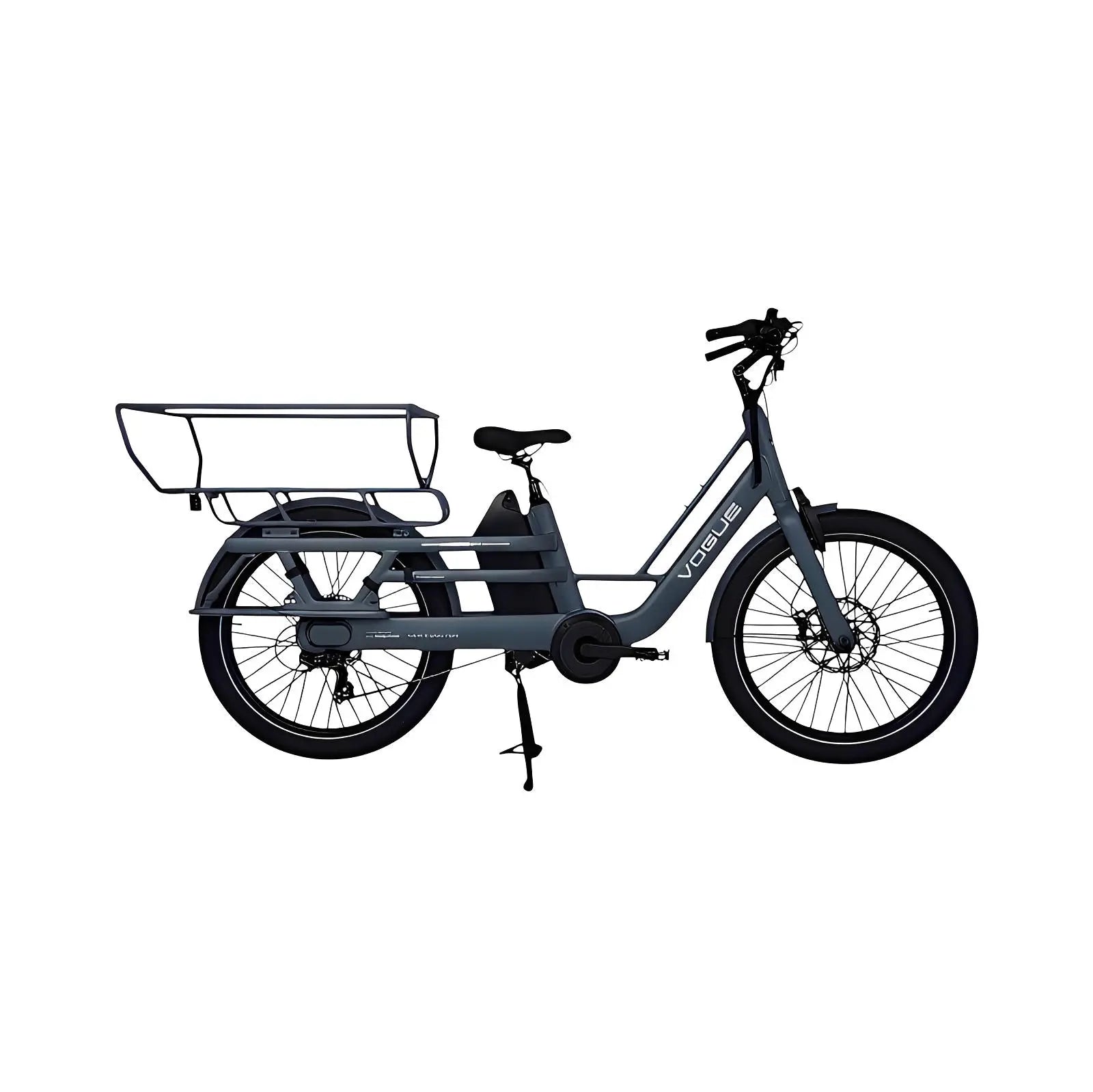 Vogue - Wonder - Elektrische Longtail – Antraciet