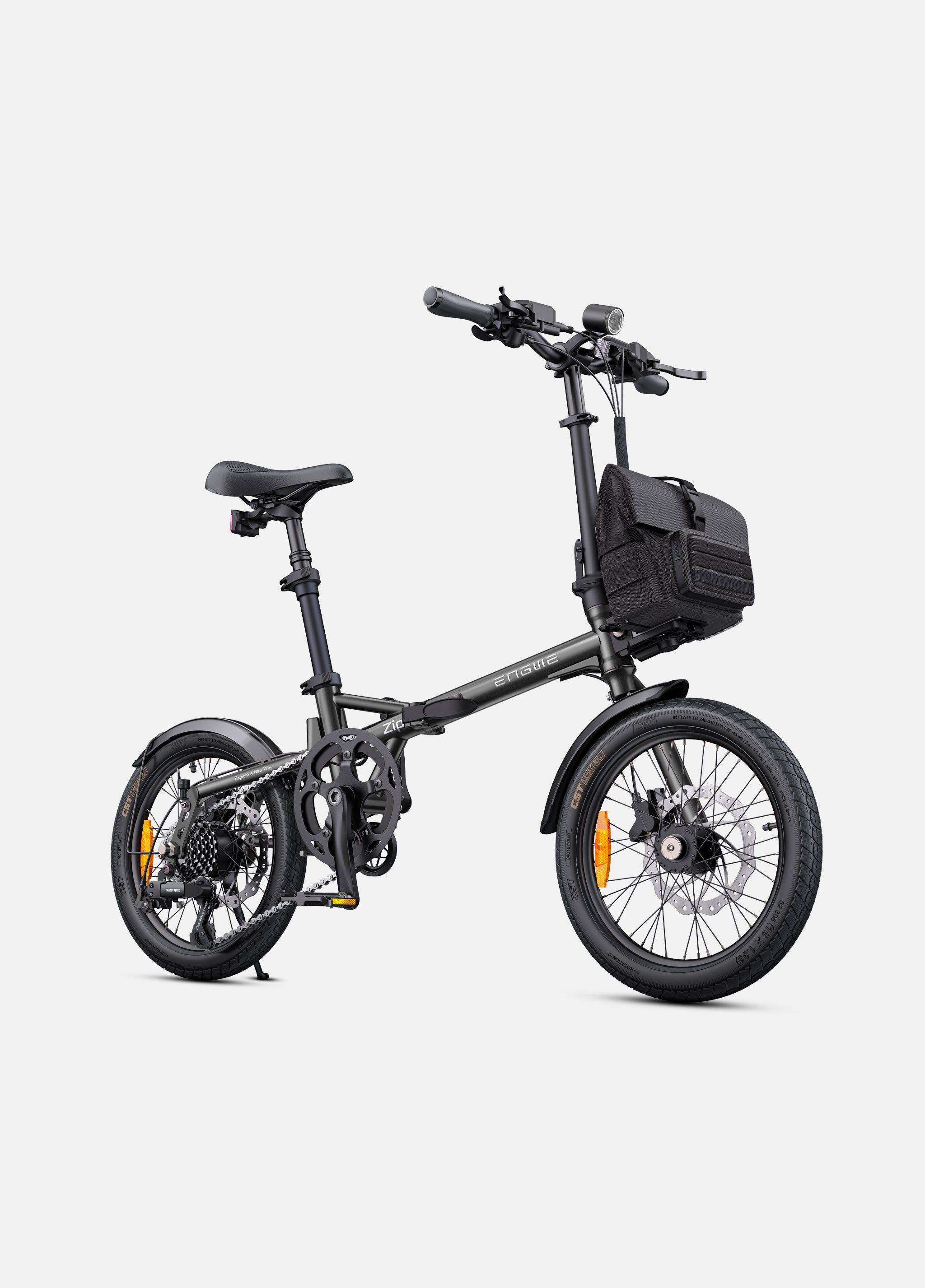 ENGWE ZIP Elektrische Vouwfiets – Lichtgewicht Opvouwbare E-Bike