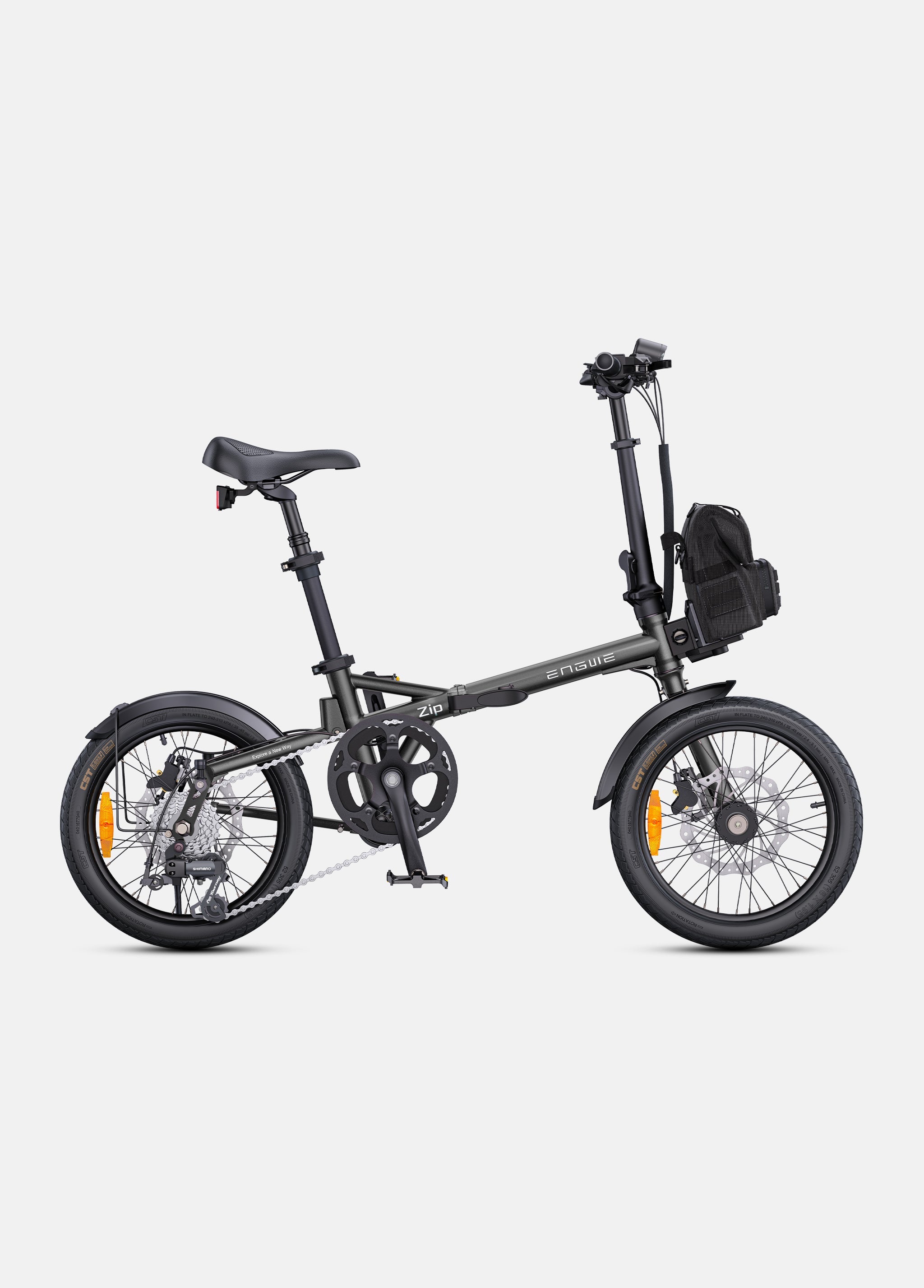 ENGWE ZIP Elektrische Vouwfiets – Lichtgewicht Opvouwbare E-Bike