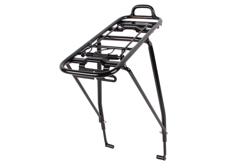 Zwarte Atran Velo Carrier City AVS bagagedrager voor Cargobike DeLight