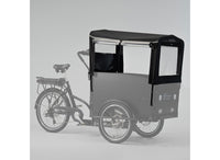 Cargobike of Sweden – Premium regenhuif Classic – vierkante bak, 4 kinderen