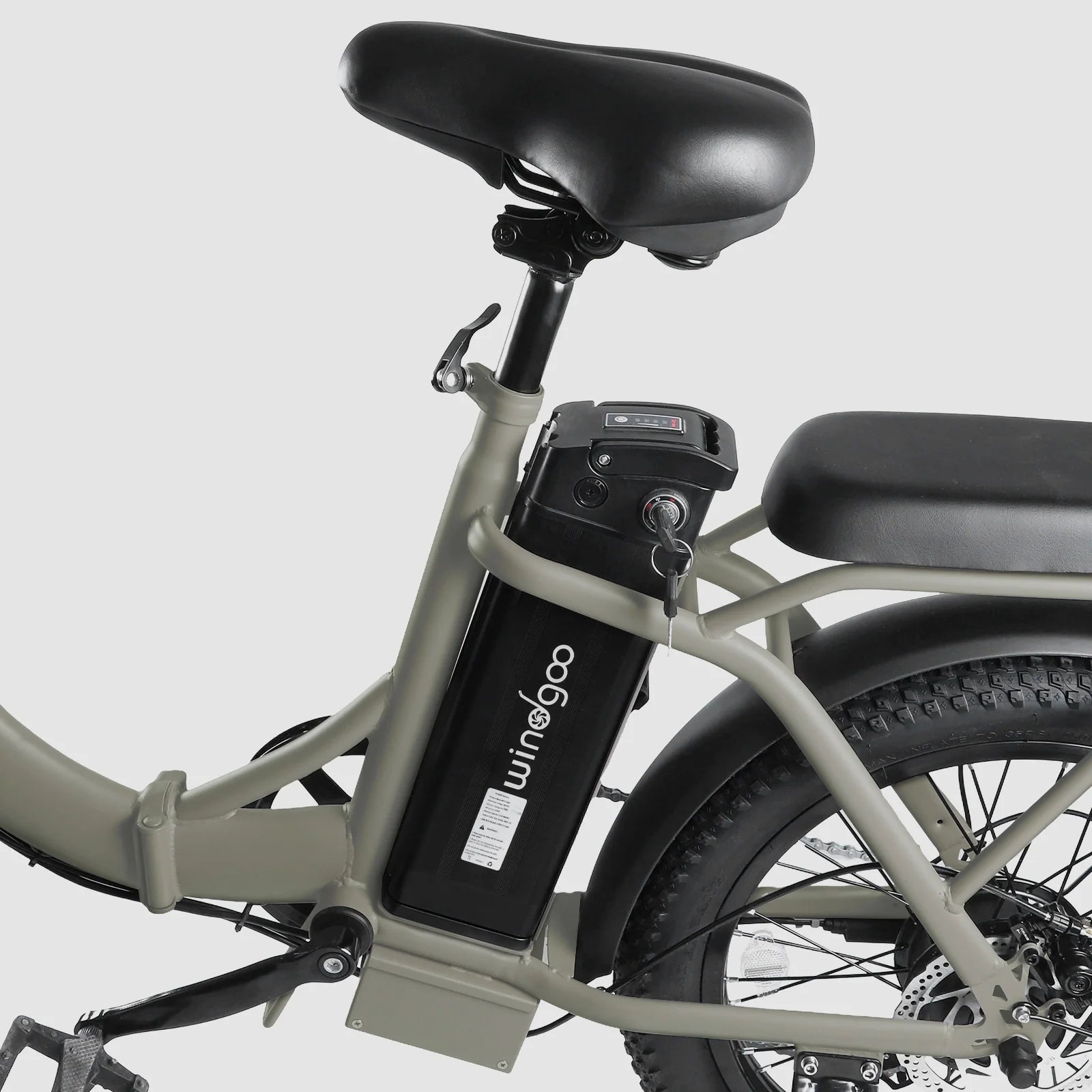 WIndgoo - E20 - Grijs - Vouwfiets