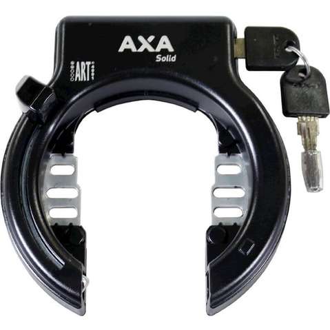 Axa ringslot Solid spatbord bev. zwart doos (20)