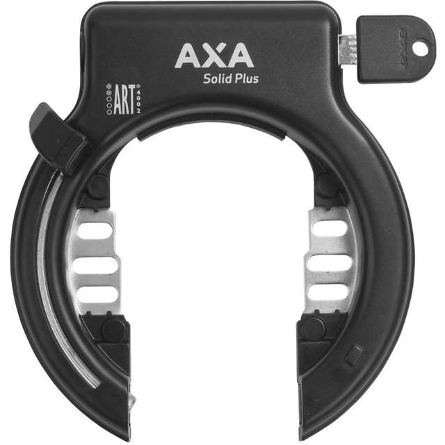 Axa ringslot Solid Plus zwart ART 2