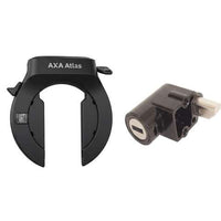 Axa ringslot Atlas zwart + accuslot Bafang