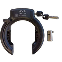 Axa ringslot Imenso large zwart + accuslot Bosch Powertube