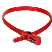 Kryptonite kabelslot code Click Lock Combo rood
