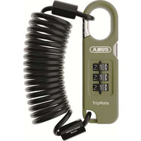 Abus  kabelslot code Combiflex Tripmate 180 olive green