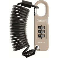Abus  kabelslot code Combiflex Tripmate 180 beige