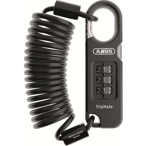 Abus  kabelslot code Combiflex Tripmate 180 black