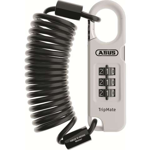 Abus  kabelslot code Combiflex Tripmate 180 white