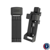 Abus vouwslot Bordo 5800K/80 black SH