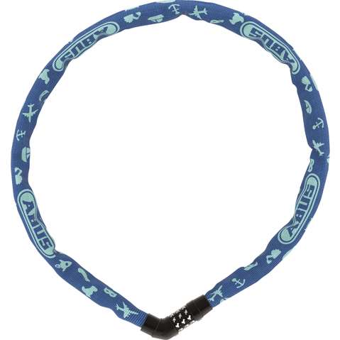 Abus kettingslot code 4804C/75 blue symbols