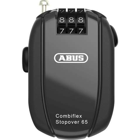 Abus  kabelslot code Combiflex StopOver 65 black