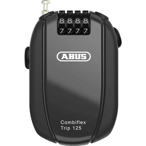 Abus kabelslot code Combiflex Trip 125 black