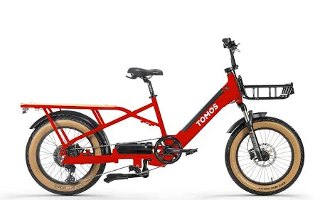 Tomos - E-Cargo - Longtail - Rood - 672W