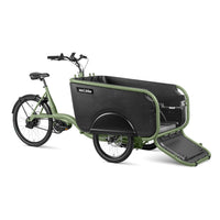 SociBike Schuin klep open elektrische bakfietsen