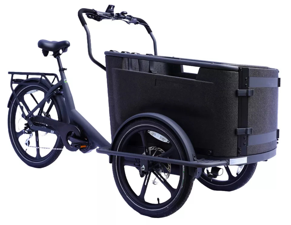 Van Rixtel - Urban Plus - Mat Blauw - Elektrische Bakfiets - Middenmotor - 540 Wh