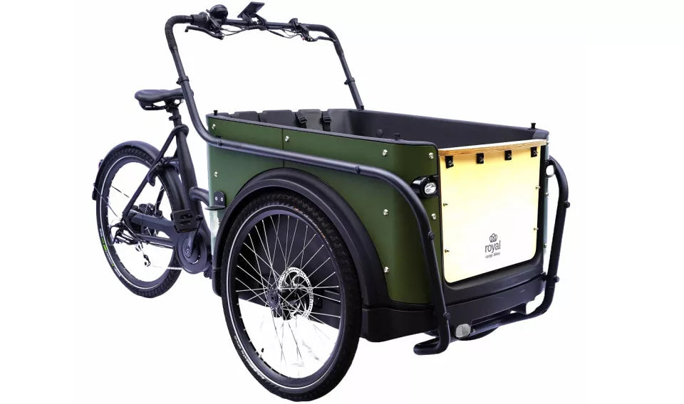 Royal Cargo - 3W Eco - Elektrische Driewieler Bakfiets - 504 Wh
