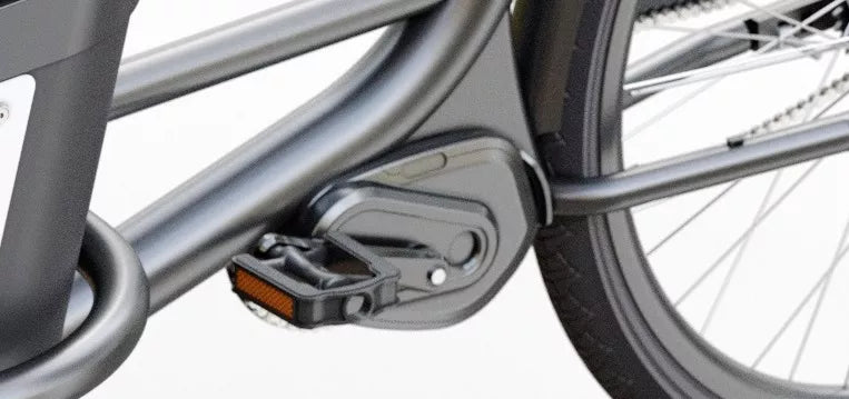 Royal Cargo Bike- 2W Premium - Wit / Zwart  - Elektrische  Bakfiets - 504 Wh