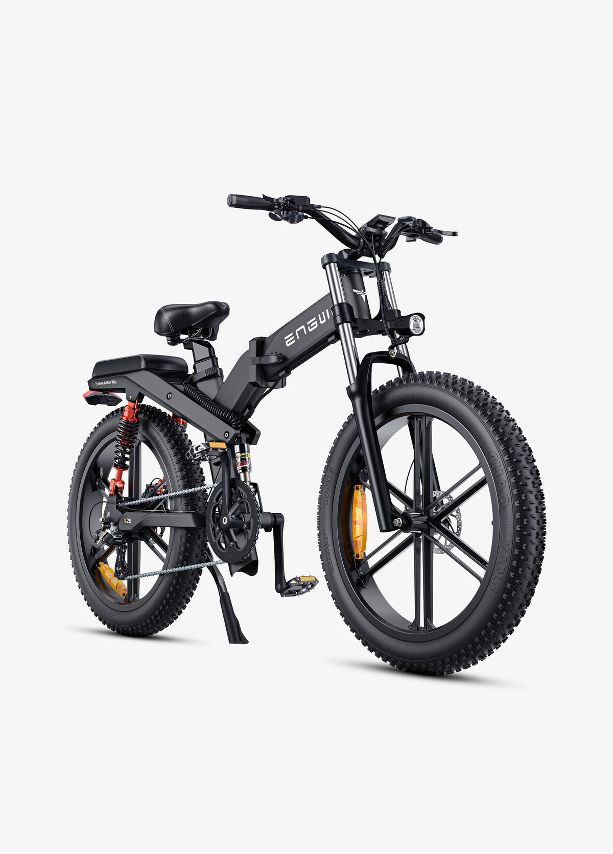 Zwart / X26 29.2Ah Dubbele Batterijen