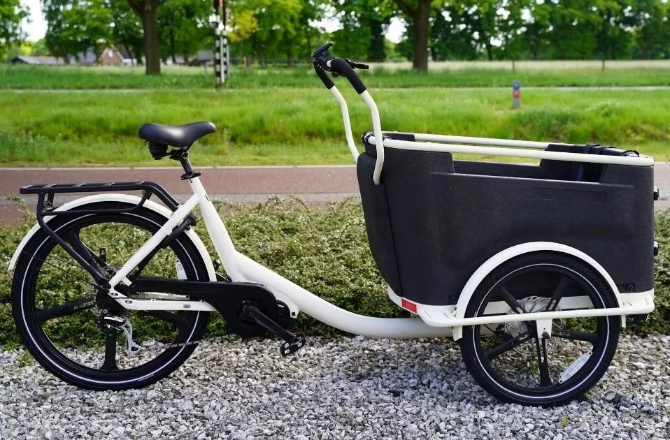 Van Rixtel - Urban Plus - Mat Blauw - Elektrische Bakfiets - Middenmotor - 540 Wh